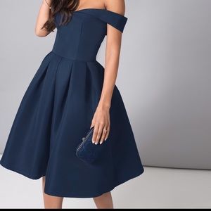 ASOS tea-length dress